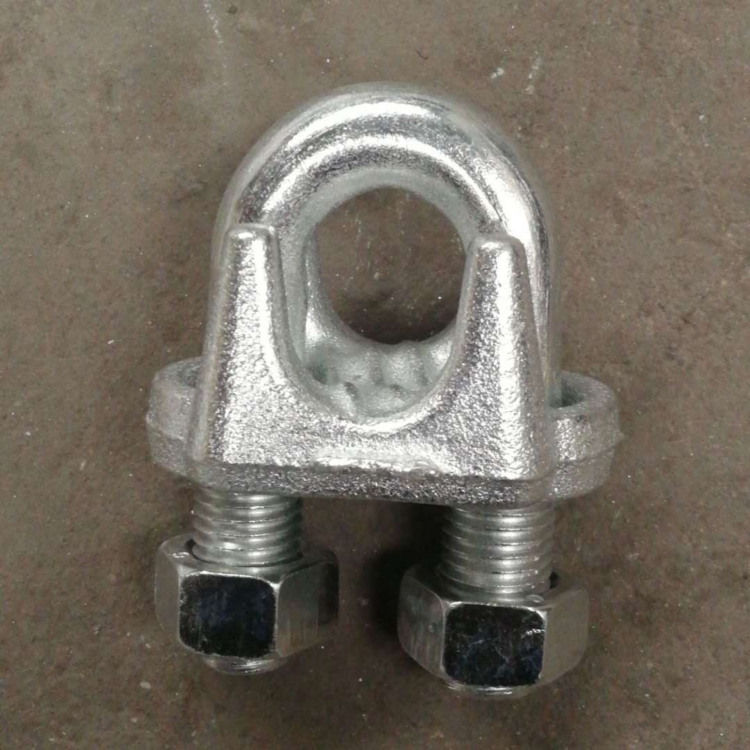 钢丝绳卡头m22 重型卡头