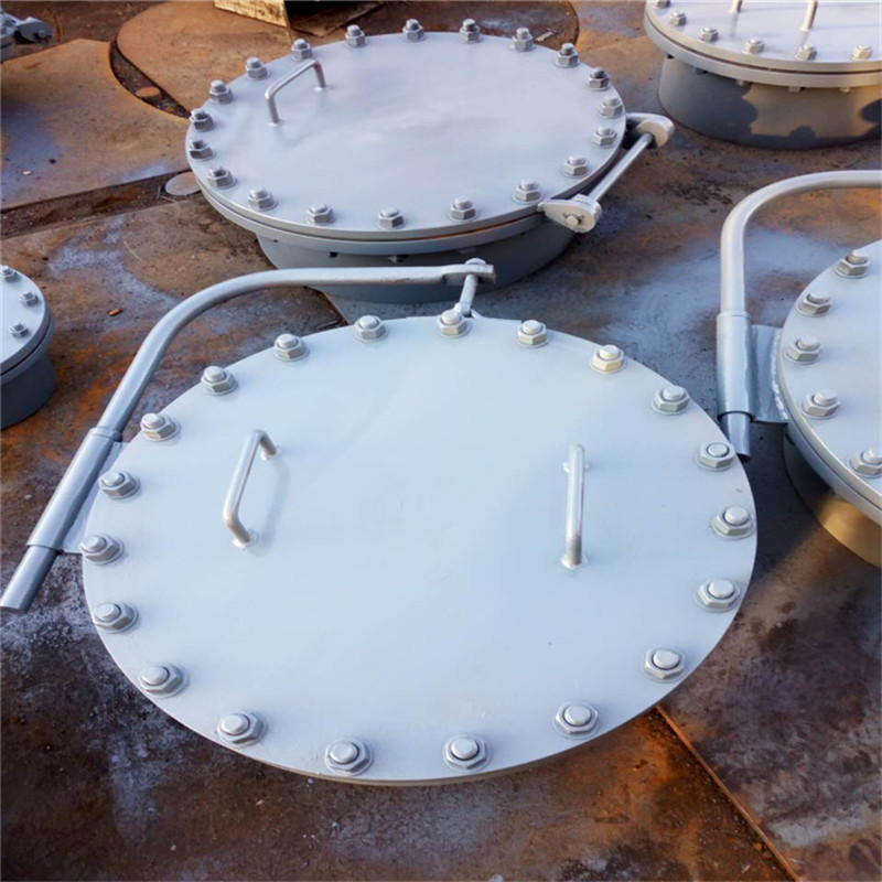齐鑫厂家现货 常压透光孔dn500 储罐用罐壁法兰人孔 可订制