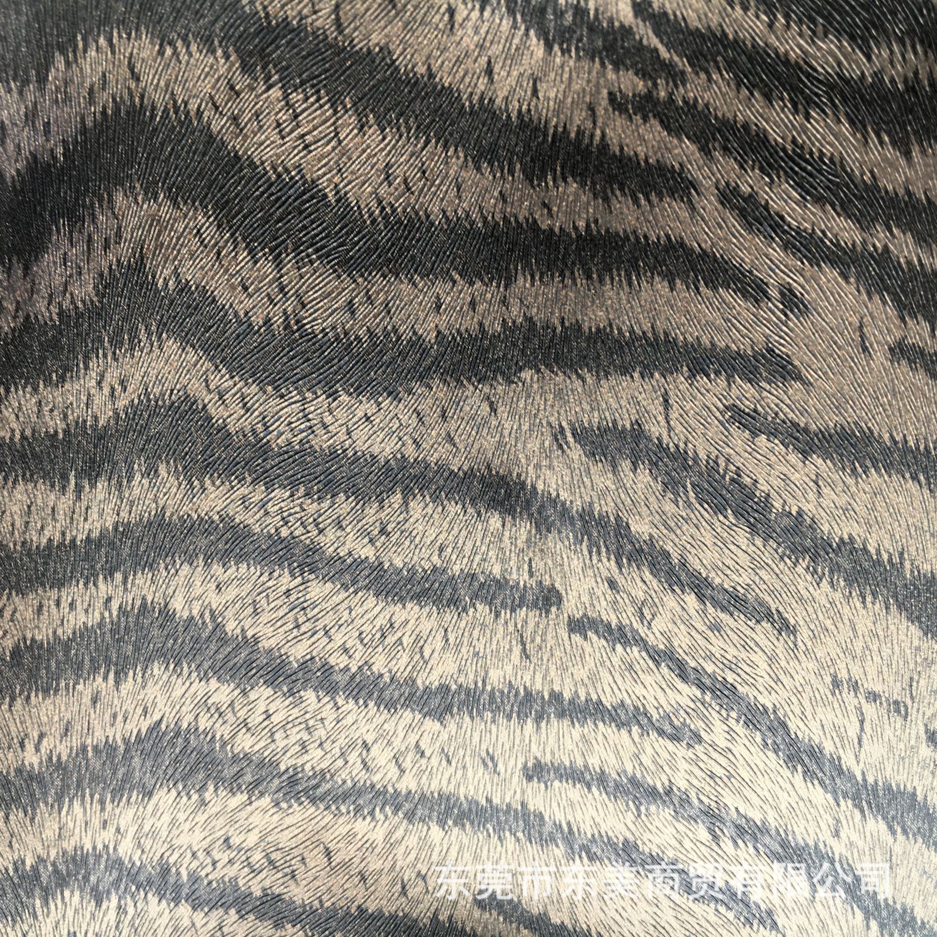 虎皮纹沙发软包装饰革皮革面料pvc 半pu人造革皮料硬包布料批发