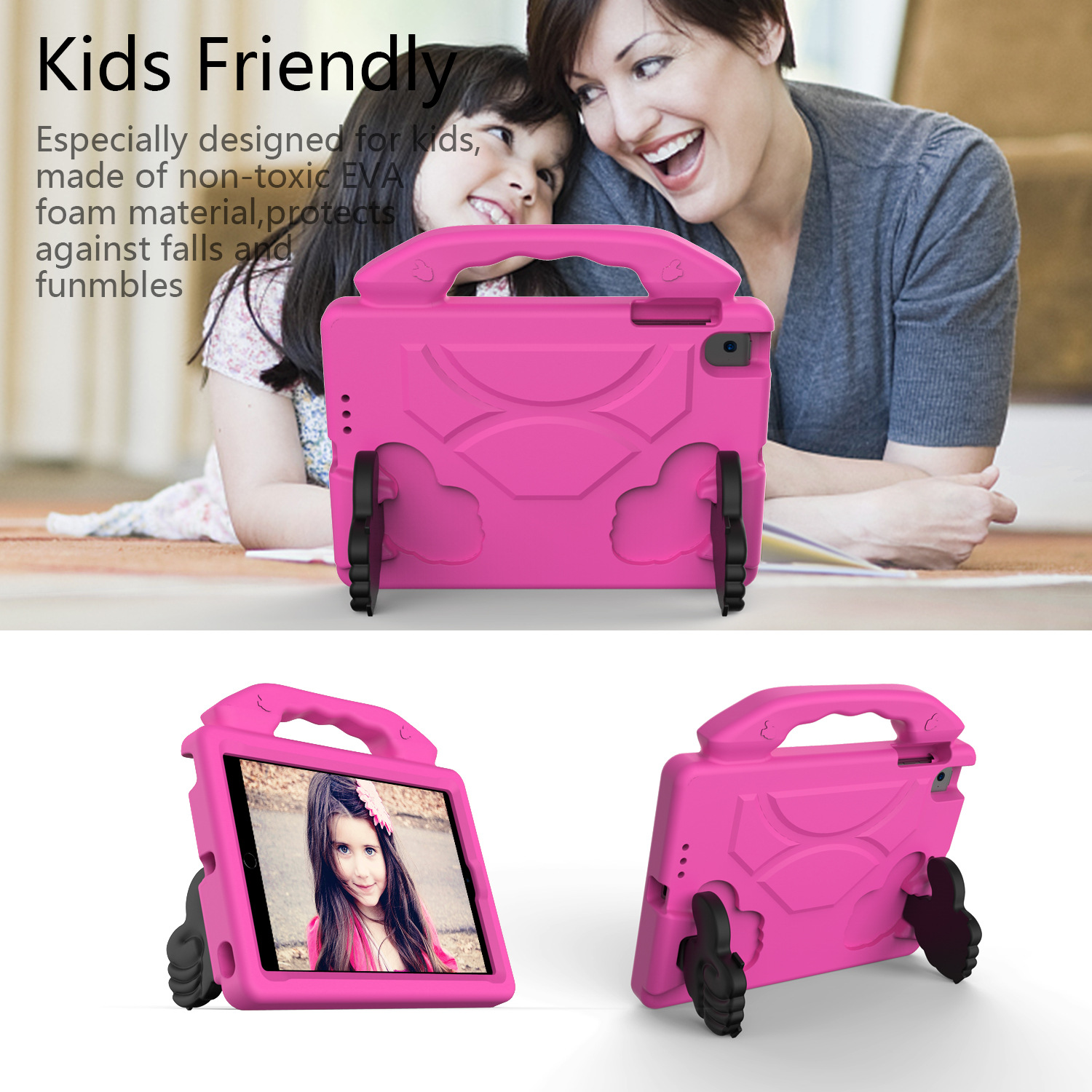 ipad mini 12345通用2020款大拇指平板保护套外壳防摔eva专利产品