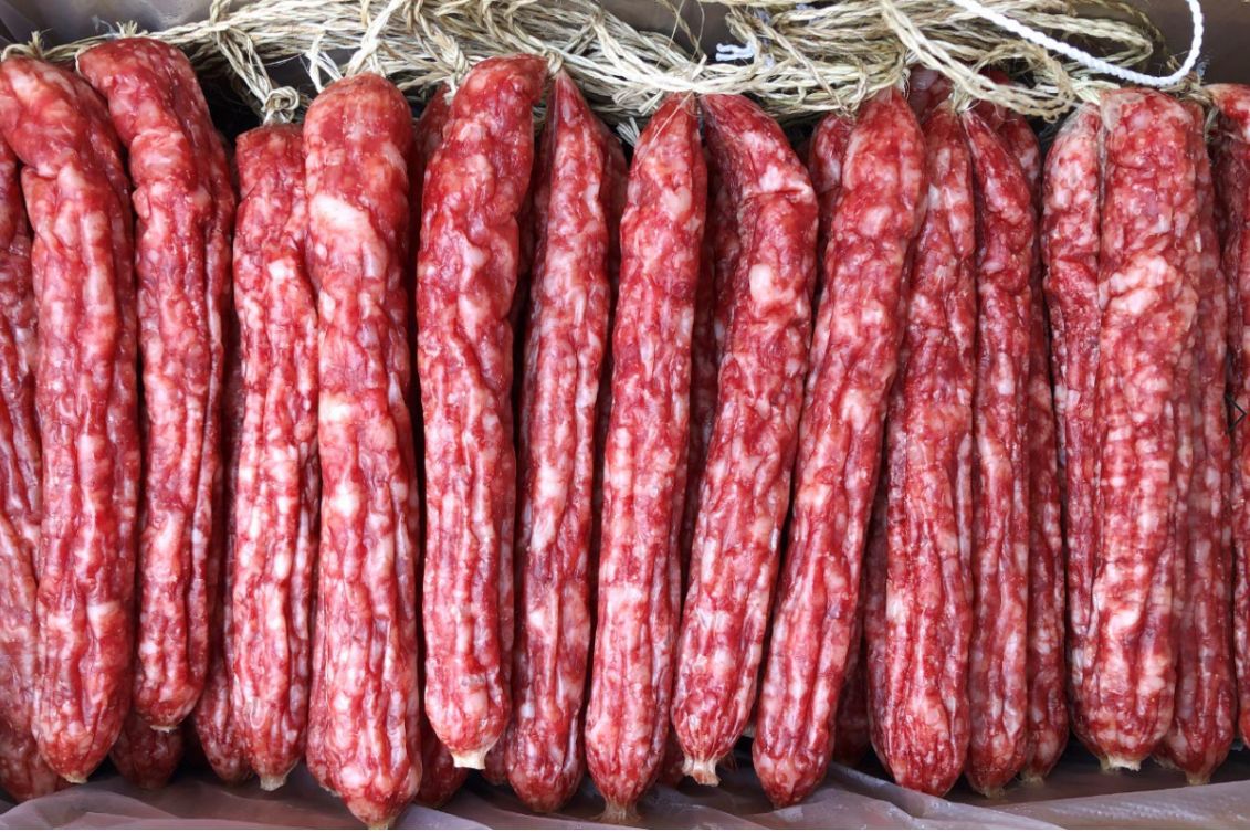 广式风味腊肠腊肉dk 咸甜适中香肠 甜腊肠煲仔饭快餐店 源头厂家