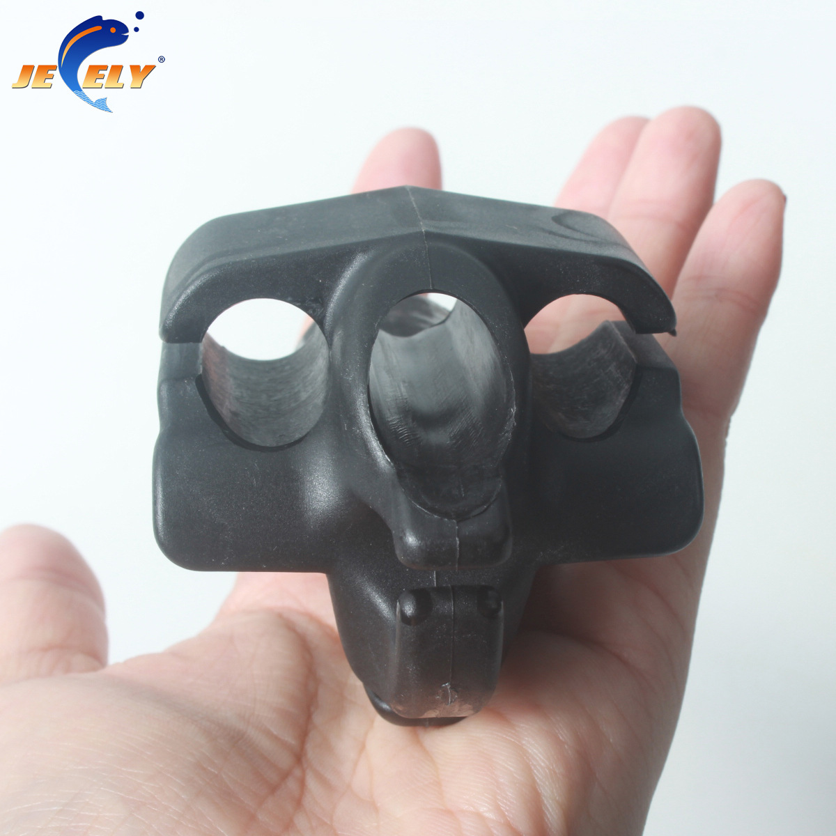 跨境杰力美式水下猎鱼枪枪头鱼枪枪口双孔式潜水配件