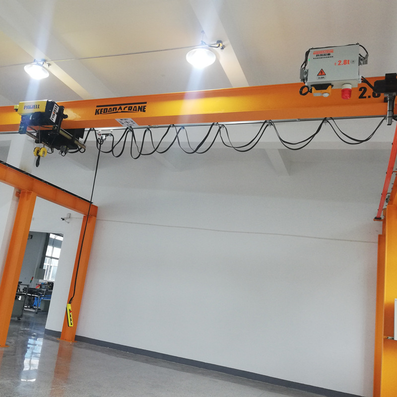 10吨单梁欧式起重机 行车桥式 工厂小型电动悬挂 室内起重小吊车