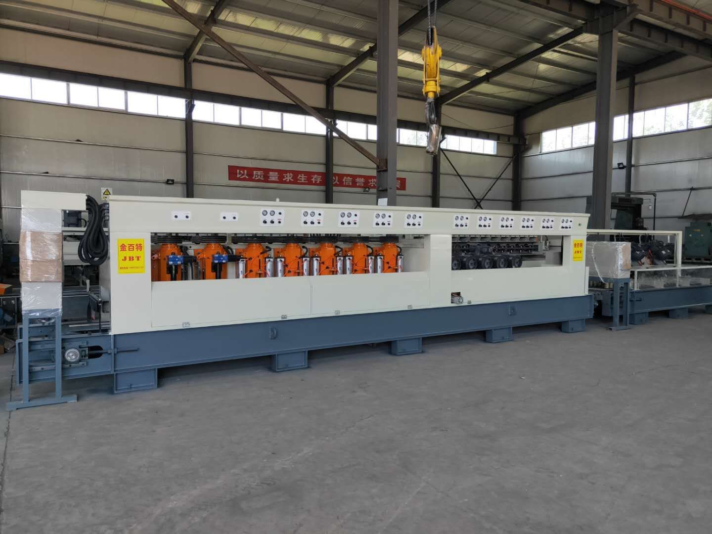 金百特 路边石抛光机生产线加工天然大理石石材人造石 支持定做