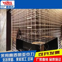 品牌店美陈装饰道具水晶棒发光展示门面装饰亚克力水晶棒