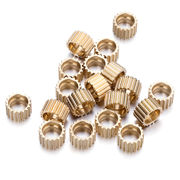 深圳齿轮加工厂非标来图定制精密圆柱齿轮 黄铜齿轮精密件加工
