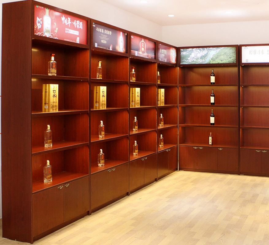 烟酒展架 展示架 酒类柜货柜香烟柜台糖酒货架白酒展柜展示柜定制