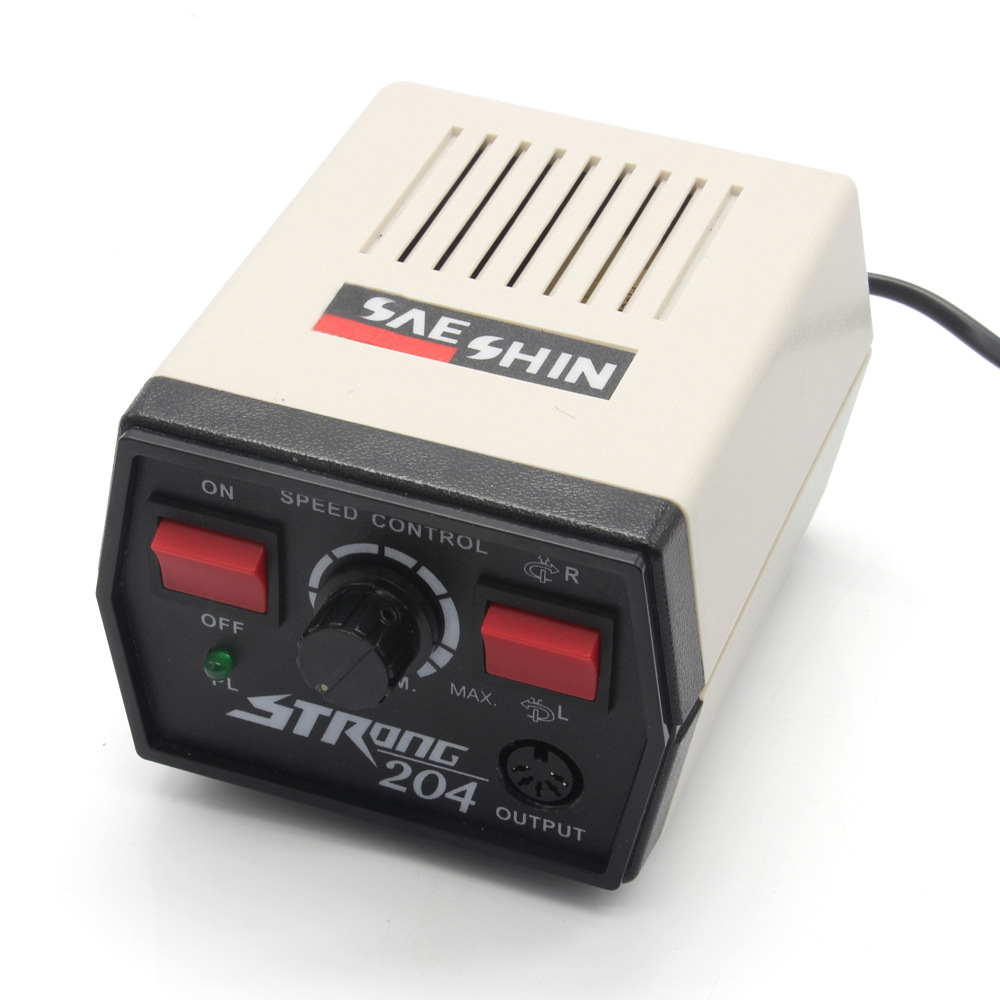 世新204美甲打磨机去死皮指甲抛光修甲机35000转美甲店卸甲磨甲器