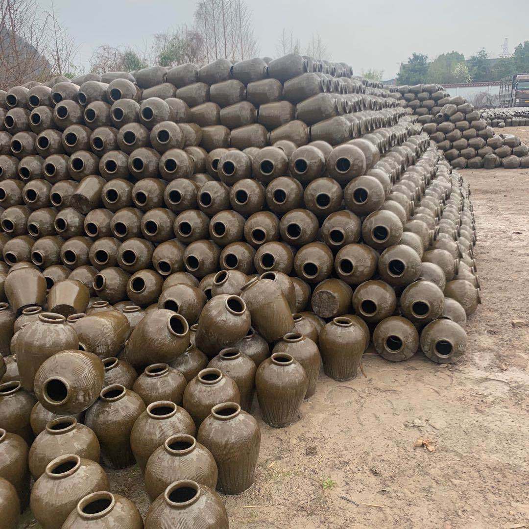 整车批发25l(50斤)老酒坛 黄酒坛 土陶·酒坛 土罐 散酒坛 米酒坛