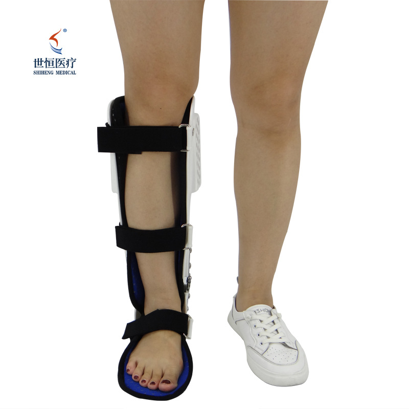 足下垂踝关节小腿骨折扭伤固定康复护具 卡盘调节踝足固定支具