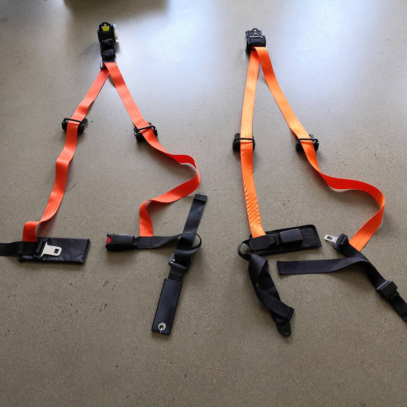 厂家直供汽车改装四点式安全带赛车座椅安全带卡丁车座椅保险带