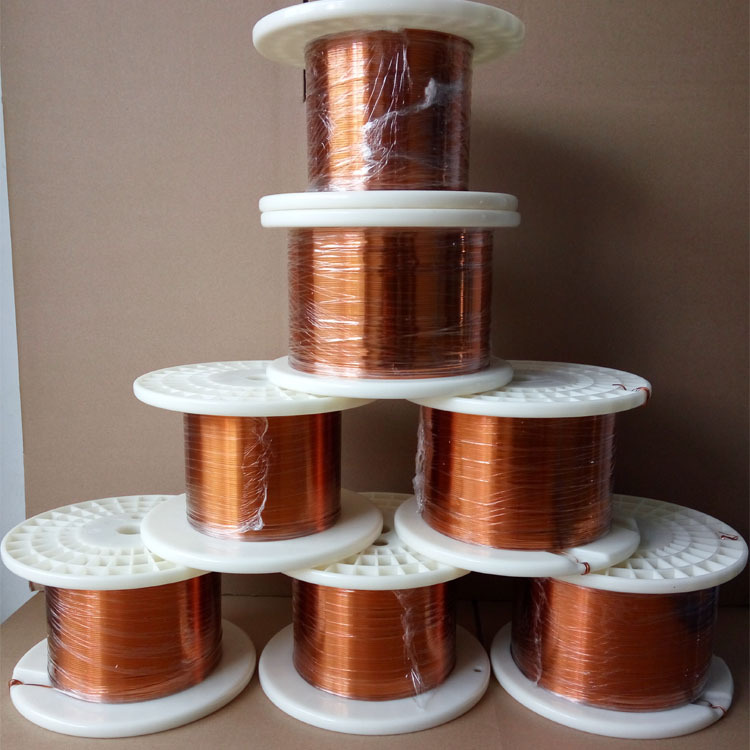 高温扁铜线超微精细扁漆包线直销1*4mm