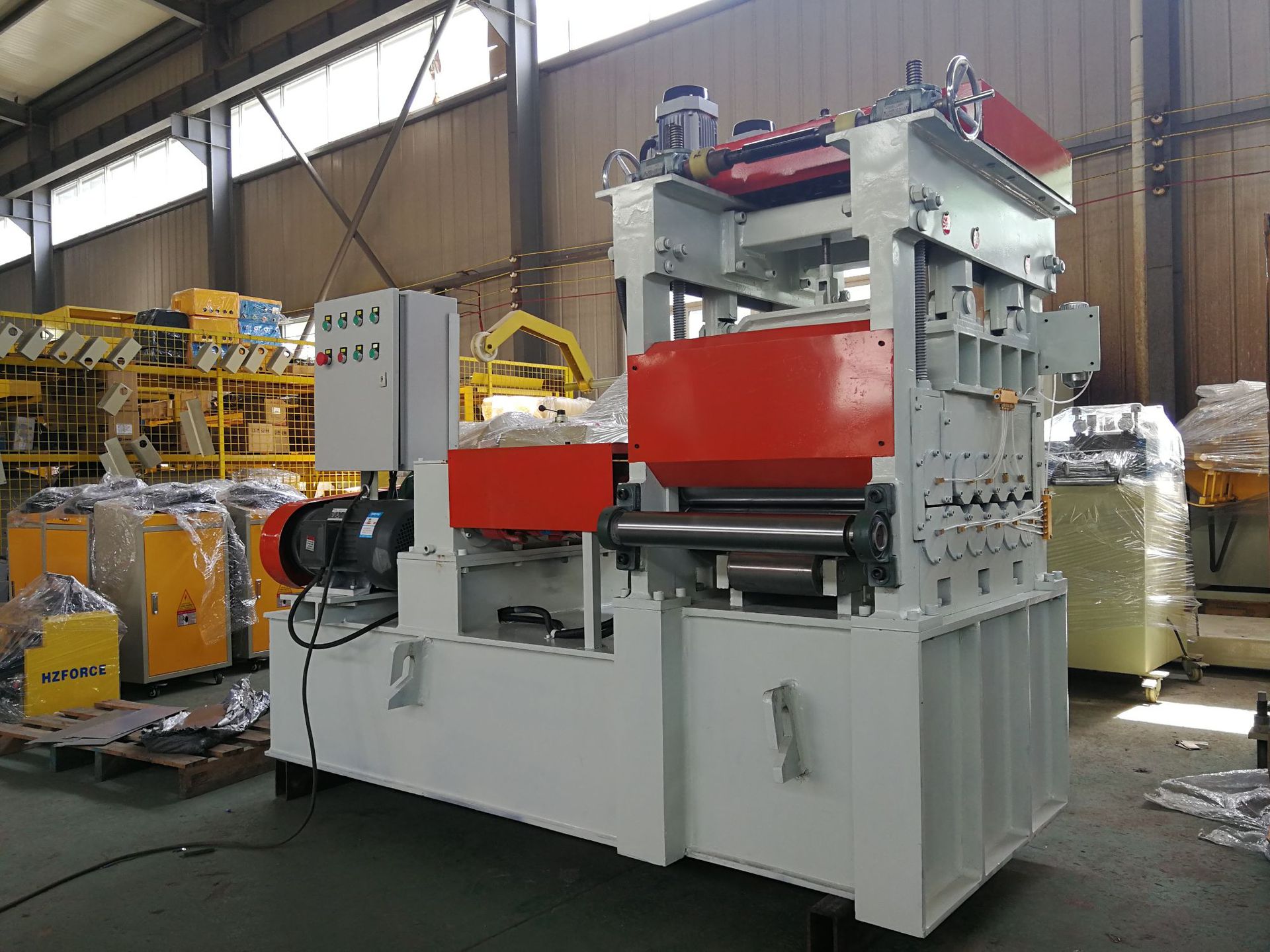 厚板整平机 上海丰甲 8mm厚四重式整平机 两重式整平机