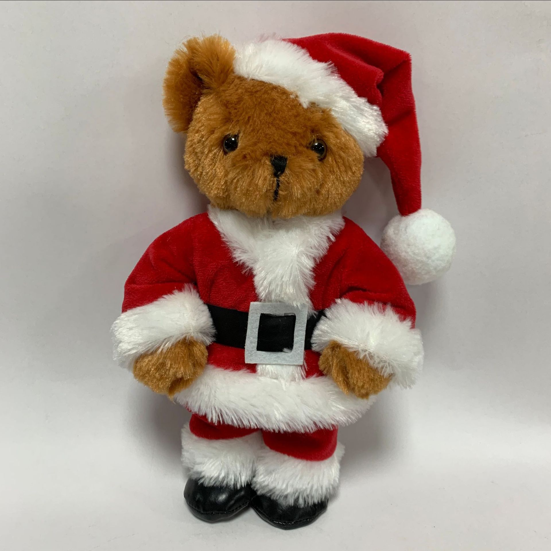 oem代加工圣诞熊公仔厂家定制毛绒玩具圣诞礼物卡通熊玩偶吉祥物