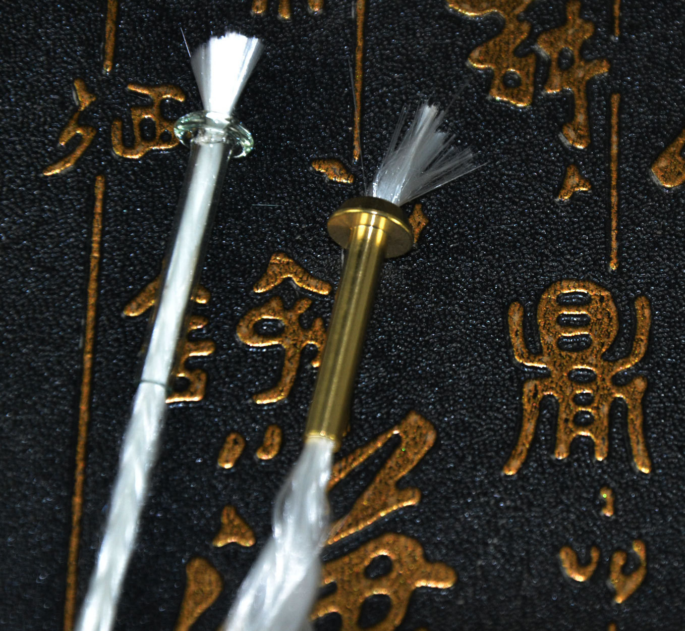 铜灯芯管寺庙长明灯酥油灯油灯配件环保纯铜玻璃管纤维灯芯架