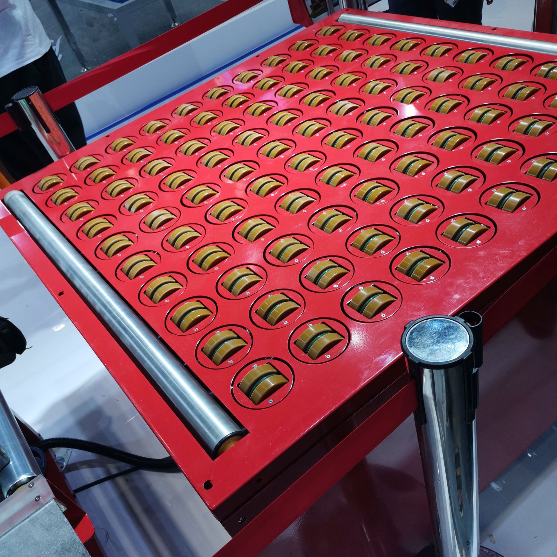 斜摆轮分拣机 物流快递自动斜轮分拣机 转向机 智能摆轮输送机