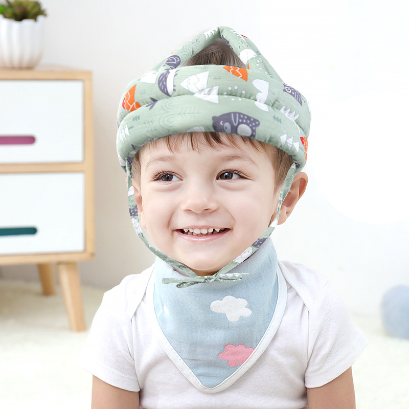 Baby Head Protection Pillow Fall Protection Fantstic Product Head Protection Pad Summer Baby Head Safety Learn to Walk Baby Four Seasons Toddler Hat