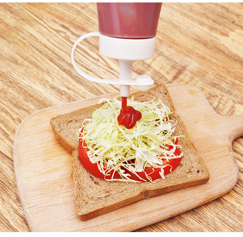 日本进口inomata 挤沙拉酱瓶子寿司果酱番茄酱挤压瓶酱油瓶调味瓶