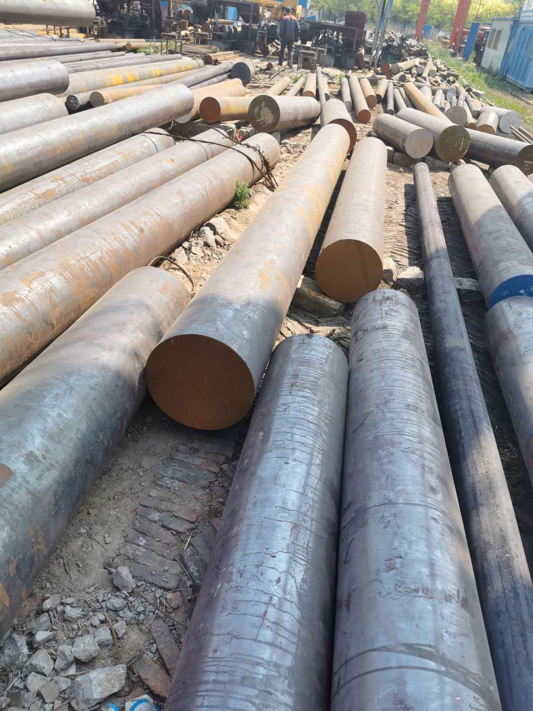现货供应 55号热轧钢棒 55号高强度高碳棒材 切割 55号大直径圆钢