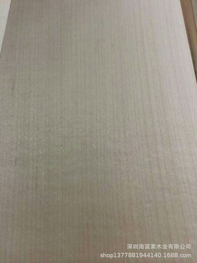 白枫木贴面板 白枫木背景墙板 天然白枫木免漆板 科技白枫木uv板