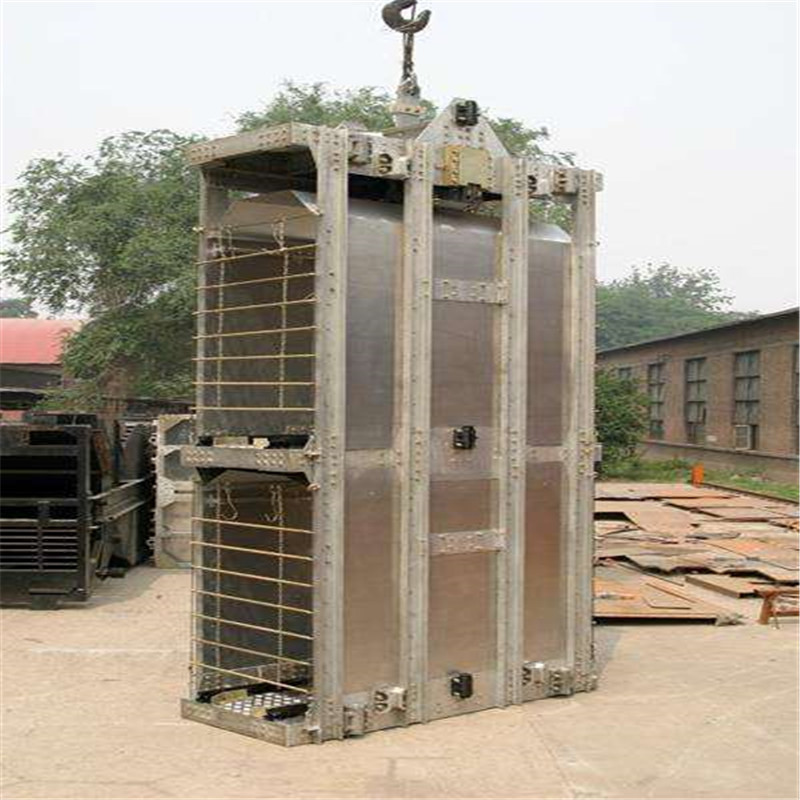 立井单绳轻型罐笼节能降耗 耐腐蚀 gls1/6/1/1q立井单绳轻型罐笼