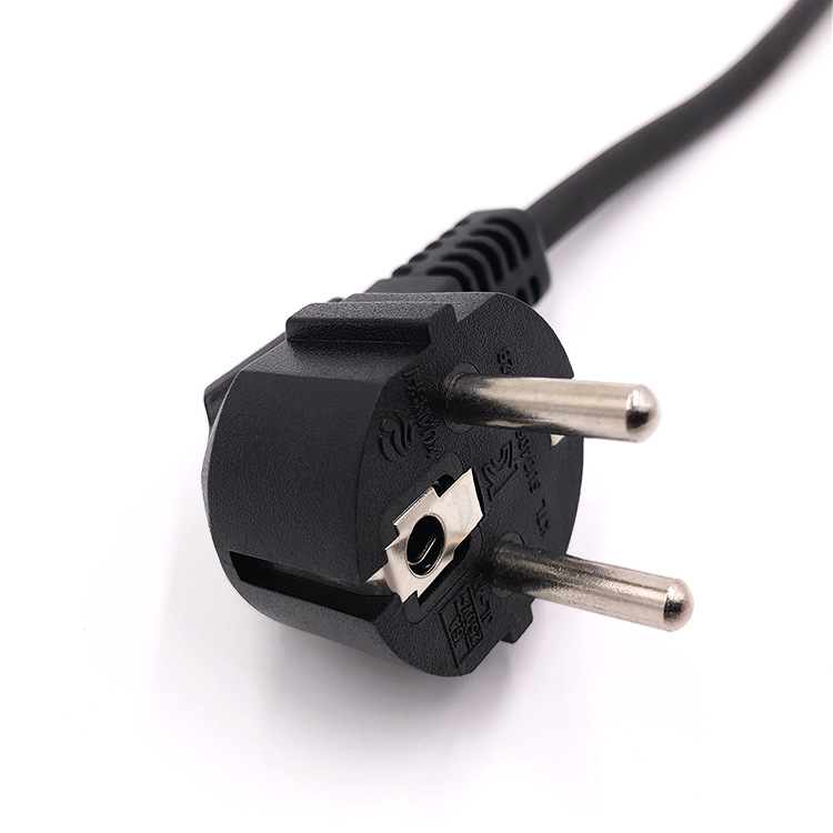 新款韩式韩规ktl认证电源线 16a两芯韩国插头h05rn-f3*1.5mm