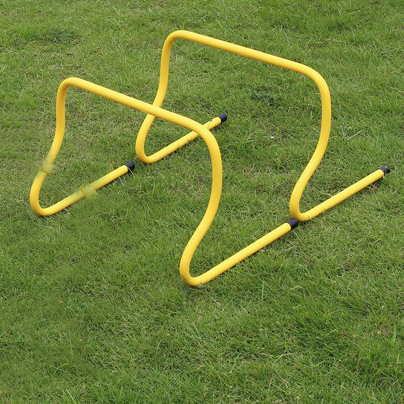 足球训练跨栏架弯曲跳栏足球训练器材跳格梯跳跃训练小跨栏栏架