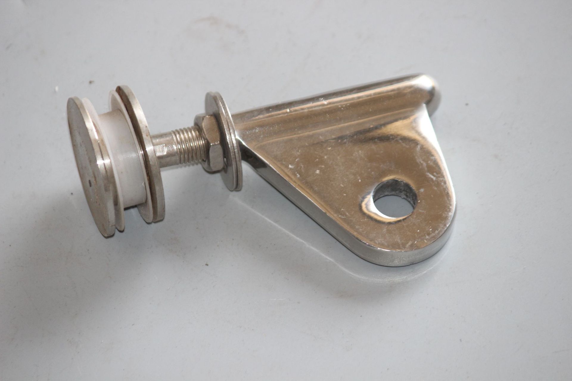 玻璃夹304不锈钢游泳池落地玻璃夹 阳台栏杆扶手立柱固定玻璃夹