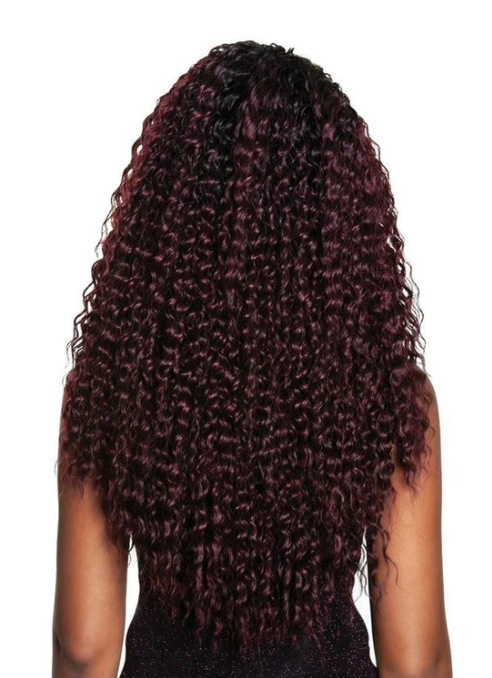 欧美跨境热销非洲黑色中分小卷女长发现货厂家直销全头套wigs假发