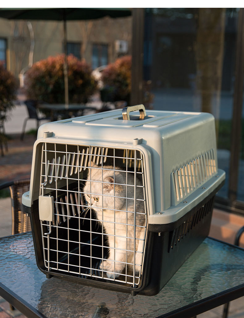 宠物航空箱猫咪大号车载狗笼托运小型中型猫咪笼子便携外出托运笼
