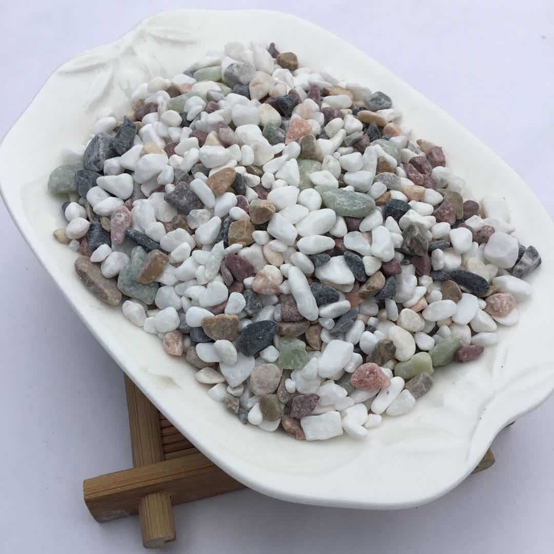 水洗地坪专用碎石子水洗石机制石子水刷石洗米石地面