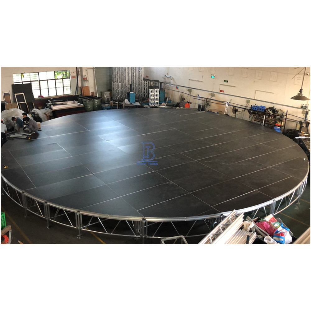 工厂出售铝合金舞台 圆形舞台 各种异形舞台设计制作
