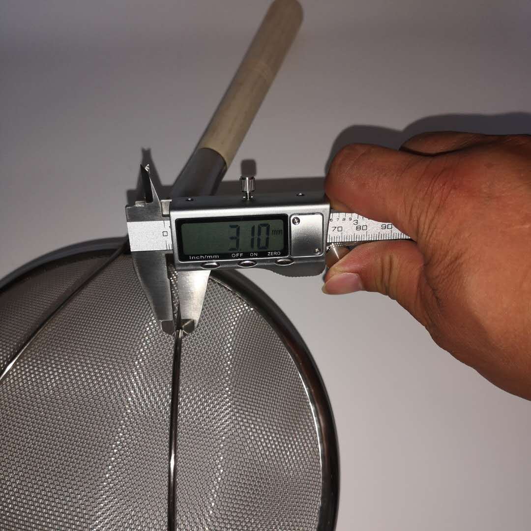 木把油篦子 油篦子 油抄 油格 油漏 密漏 漏勺 笊篱