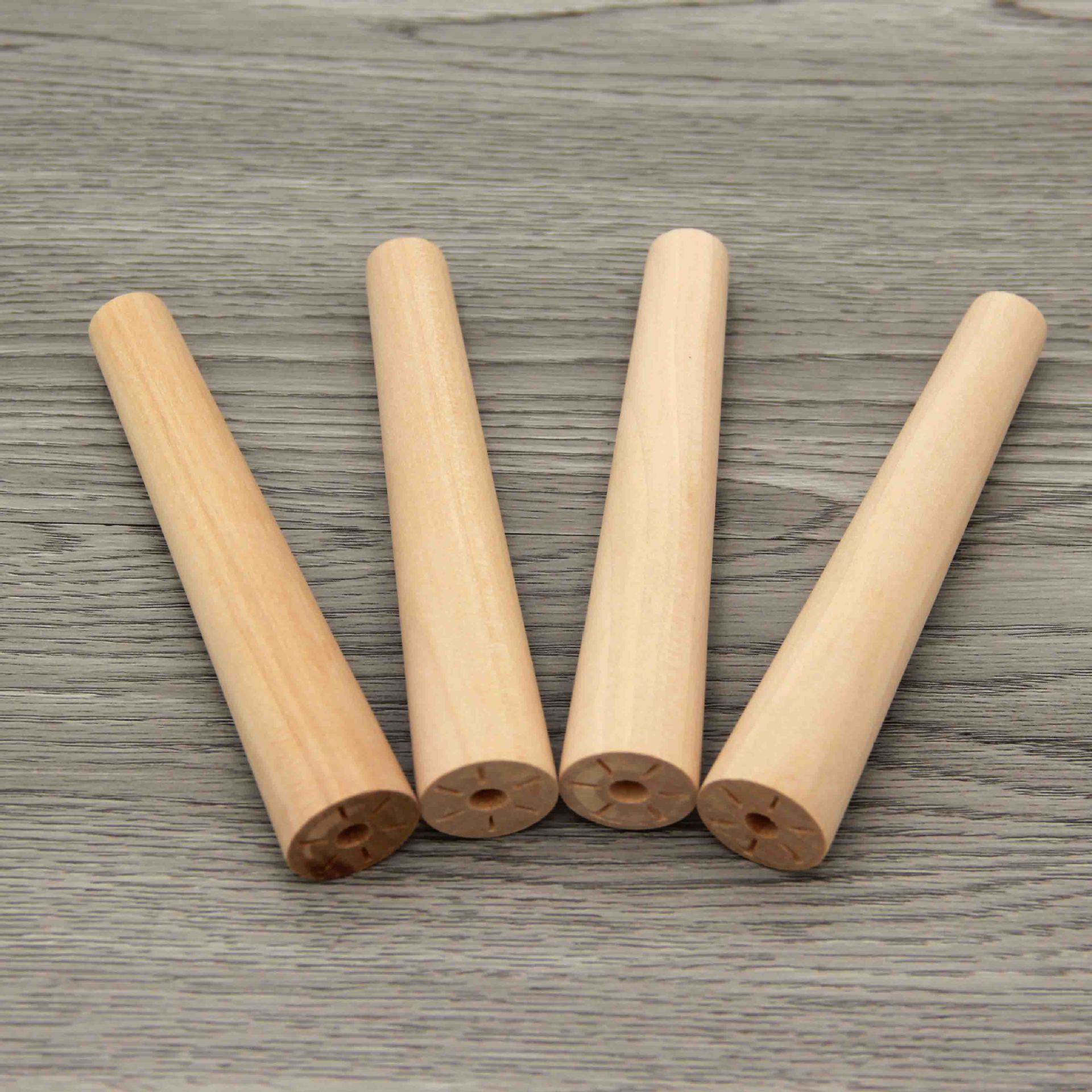 戒指调节棒圆锥形木工艺手柄五金工具车木件木质工艺品配件