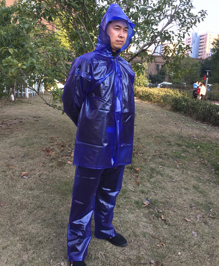 下水裤防水裤背带裤吊带雨裤雨衣雨裤洗车洗菜裤防水服牛筋耐用