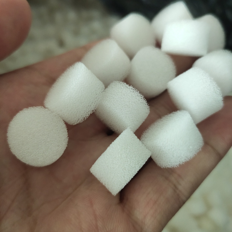 塑料菌种瓶过滤海绵出菇套环配件海绵塞菌白色黑色圆形填充海绵圈