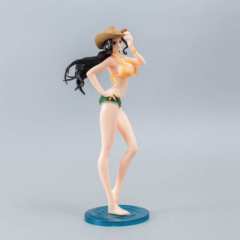 海贼航海王泳装罗宾比基尼闪光魅力美少女站姿盒装手办