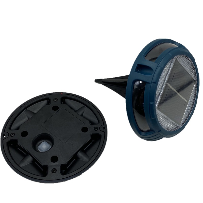 12led地埋灯人体感应地板灯七彩发光插地草坪地灯庭院花园氛围灯