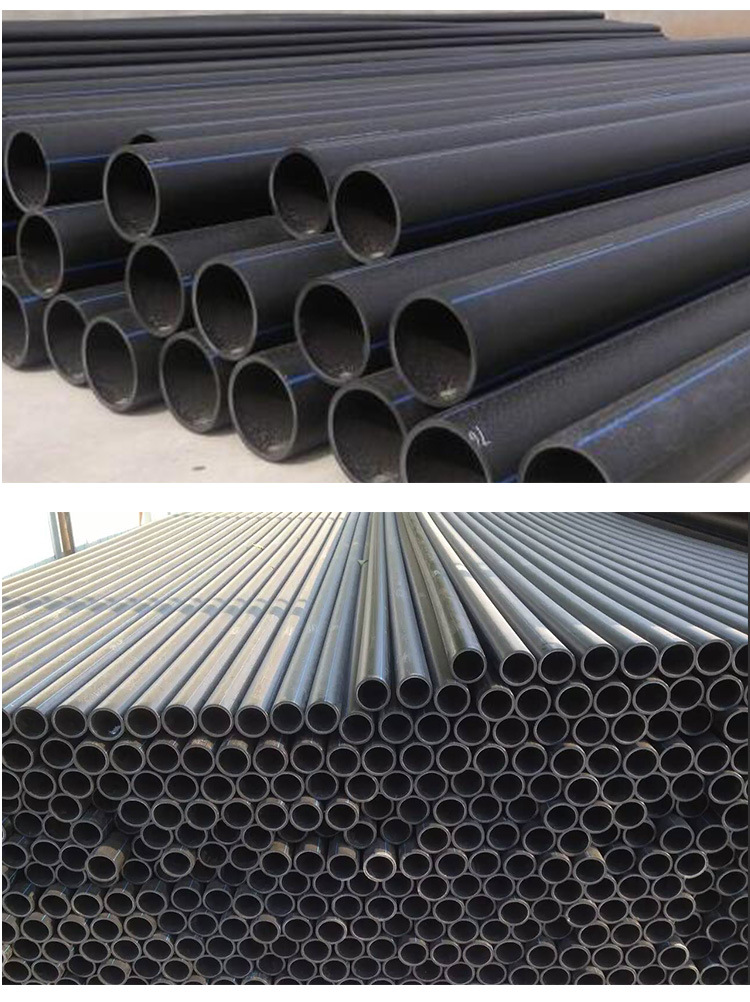 厂家销售pe给水管农田灌溉管绿化管排水管拖拉管大口径给水管