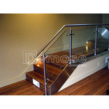 广东居家 室内栏杆 楼梯扶手栏杆不锈钢 钢化玻璃楼梯扶手护栏