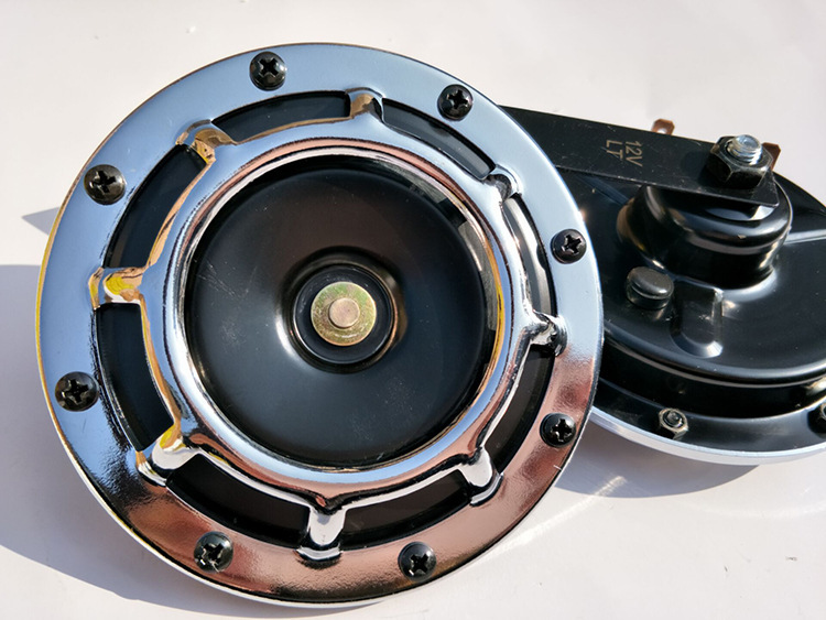 天瑞祥汽配批发汽车摩托车盘型喇叭双音鸣笛喇叭电磁喇叭电喇叭