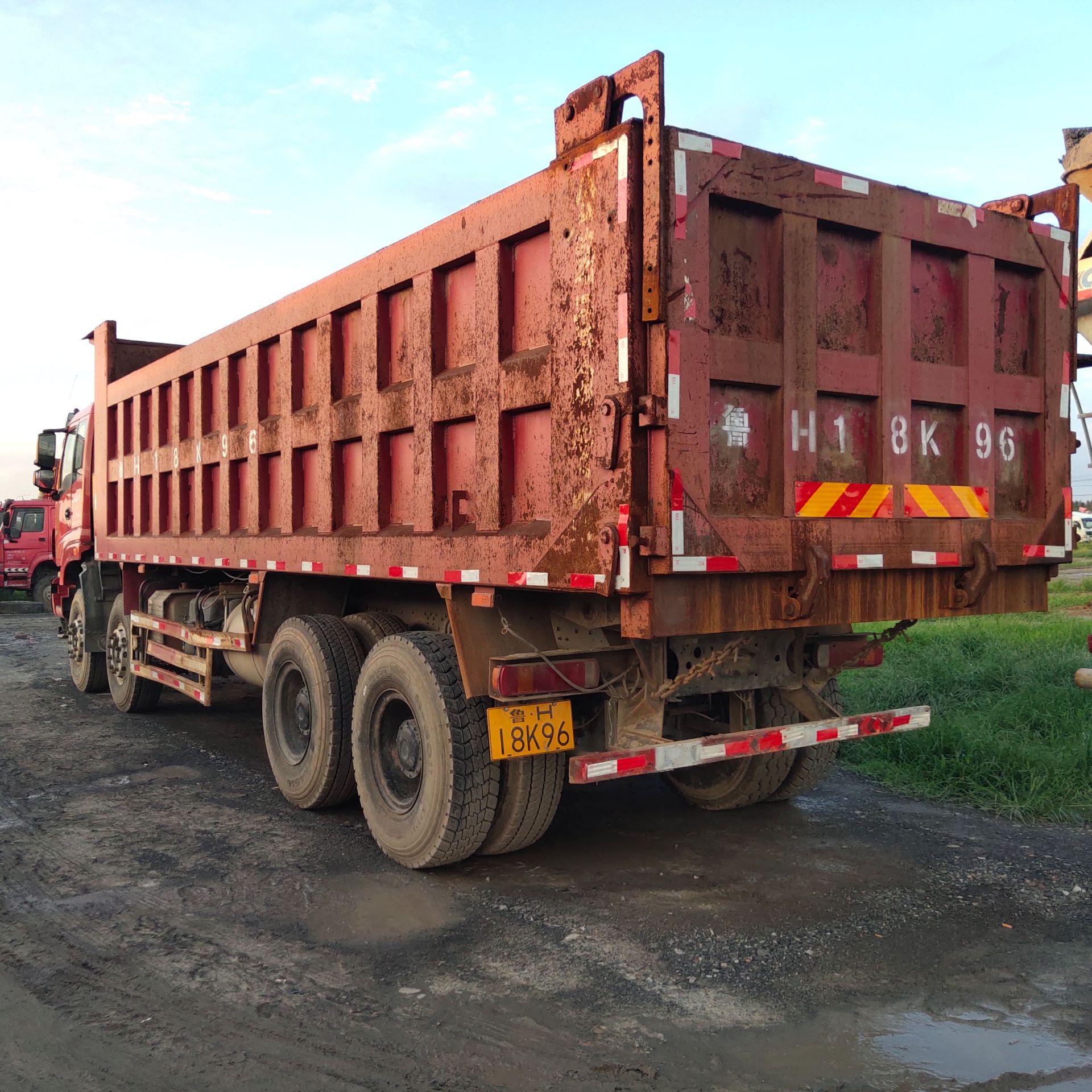 常年出售二手福田重卡自卸车 欧曼前四后八自卸货车 二手自卸车