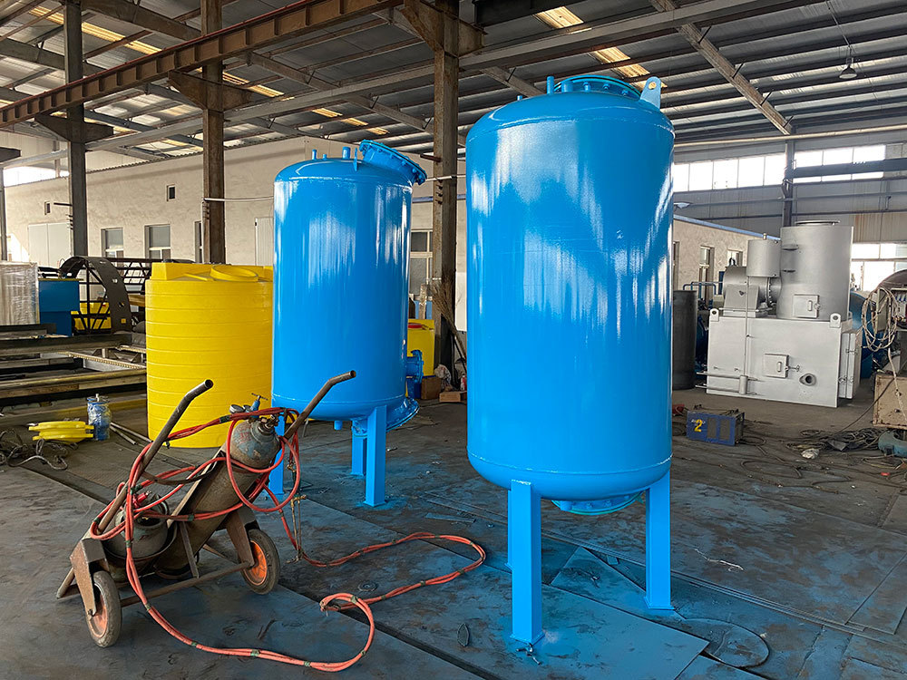 大型机械过滤器污水处理活性炭过滤设备石英砂过滤器