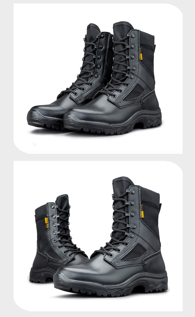 夏季透气19式作战靴超轻军鞋男特种兵鞋军靴战靴高帮作训战术靴