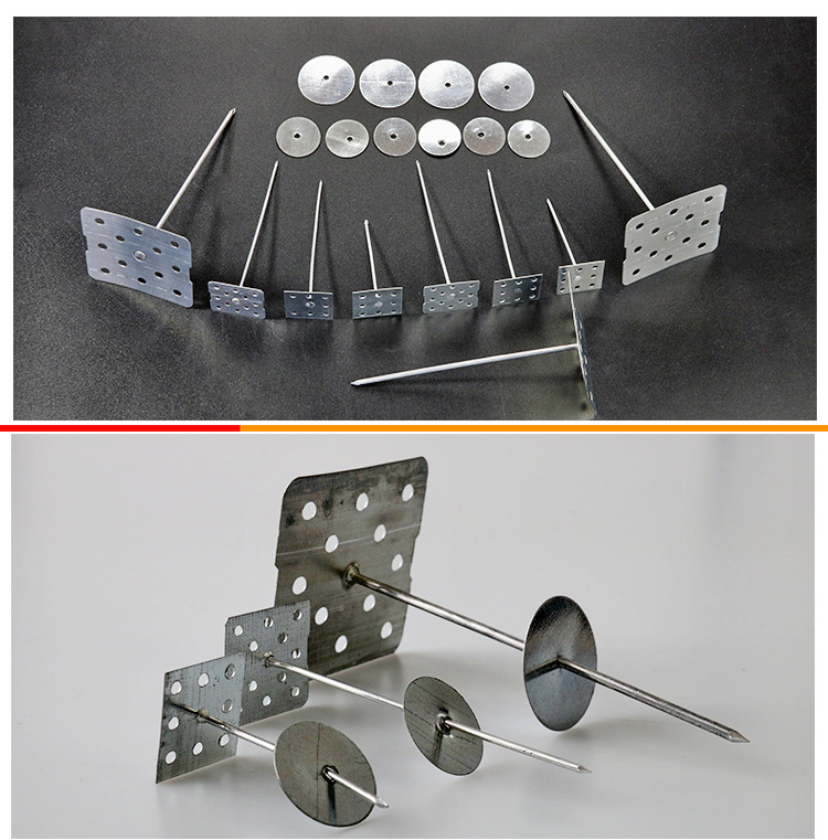 墙体挂网保温钉 保温材料固定保温钉 金属保温钉内外墙铝制保温钉