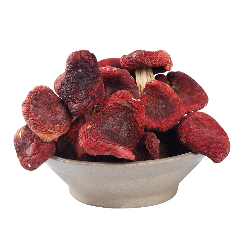 云南楷美农特产红菇菌类干煲汤食材货正红磨菇散装250g可代发