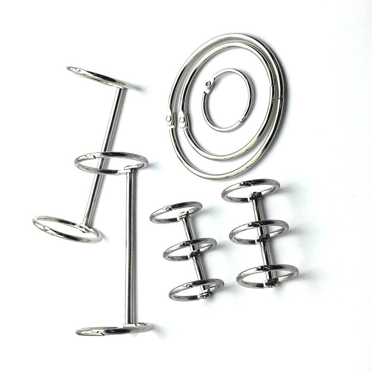 厂家现货供应铁呖卡圈 装订卡圈 图书文具卡圈卡扣 开口书环