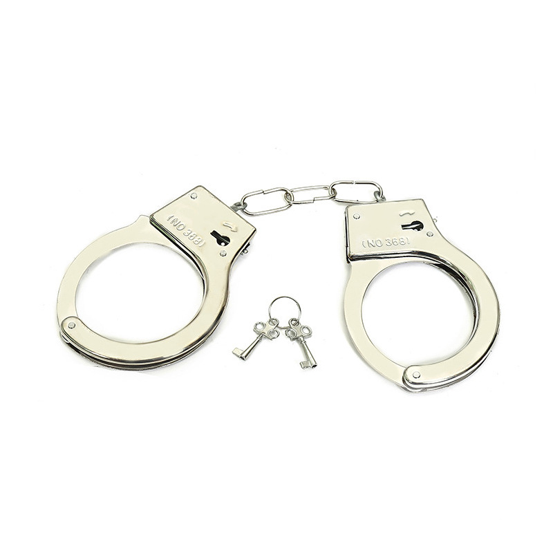 万圣节整人警察手铐儿童玩具黑猫警长手铐舞会演出 性/情趣道具