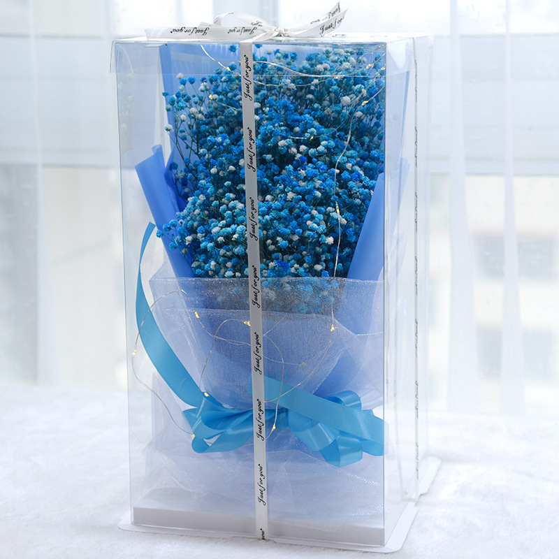 d834满天星大号花束干花礼盒小清新送闺蜜女友节日生日礼物 实价