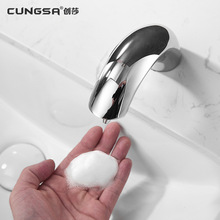 创莎智能自动感应水龙头式皂液器台面泡沫洗手液给皂机洗手器商用